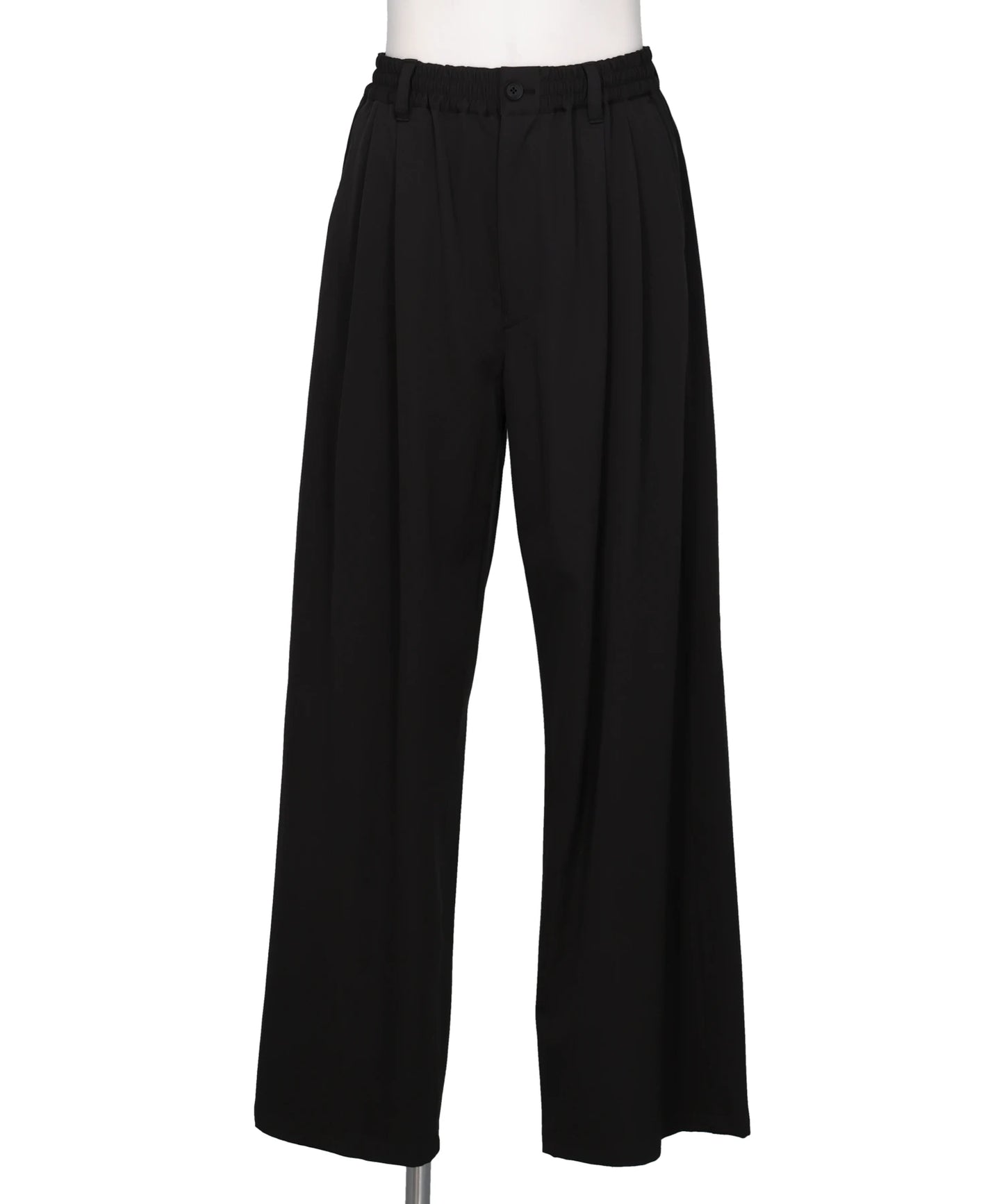 YOKE(ヨーク)WOOL WASHER TWILL 2PLEATEDWIDE-LEG EASY TROUSERS