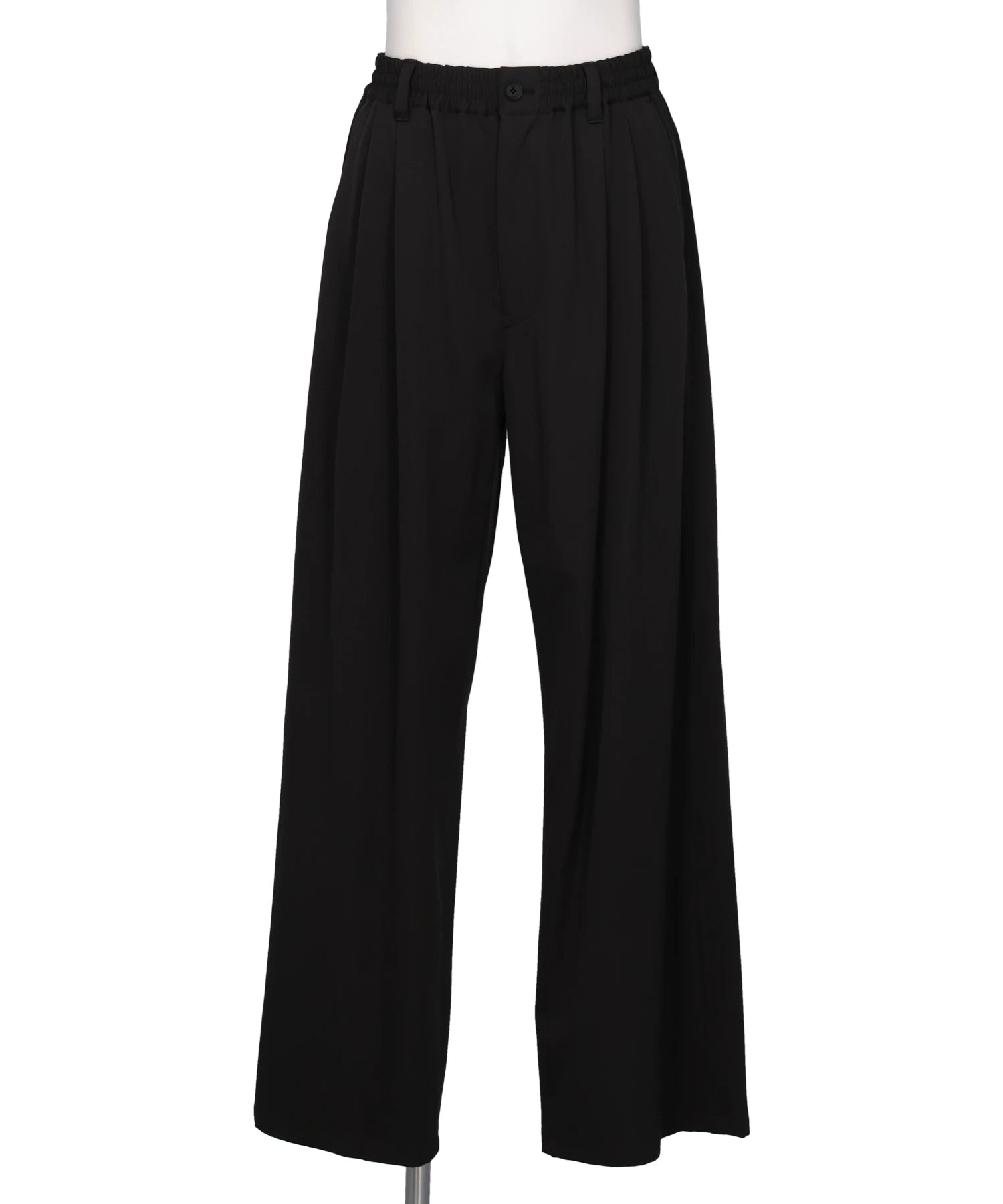 YOKE(ヨーク)WOOL WASHER TWILL 2PLEATEDWIDE-LEG EASY TROUSERS