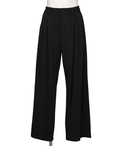 YOKE(ヨーク)WOOL WASHER TWILL 2PLEATEDWIDE-LEG EASY TROUSERS