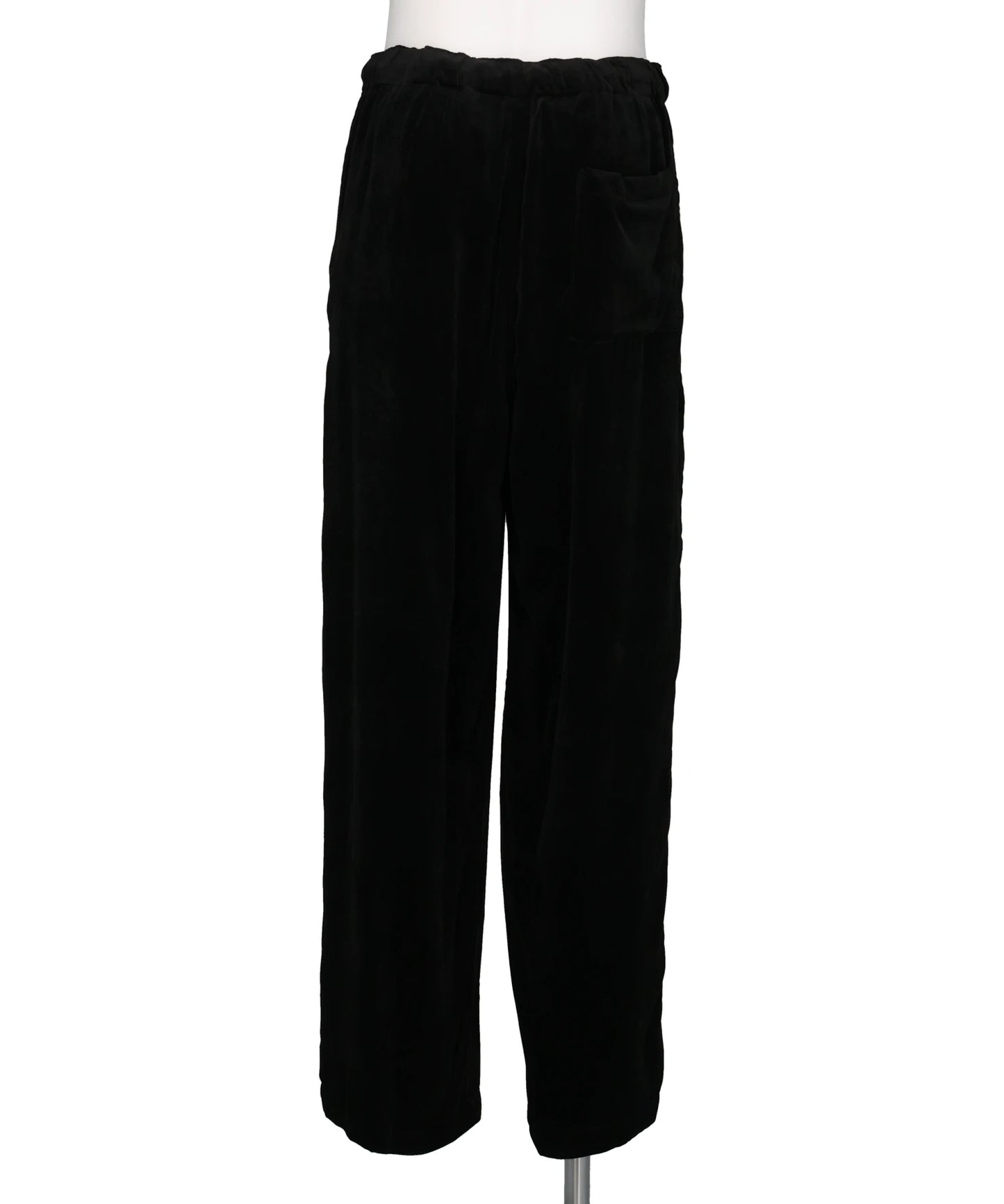 RAYON CORDUROY 1PLEATED EASY PANTS