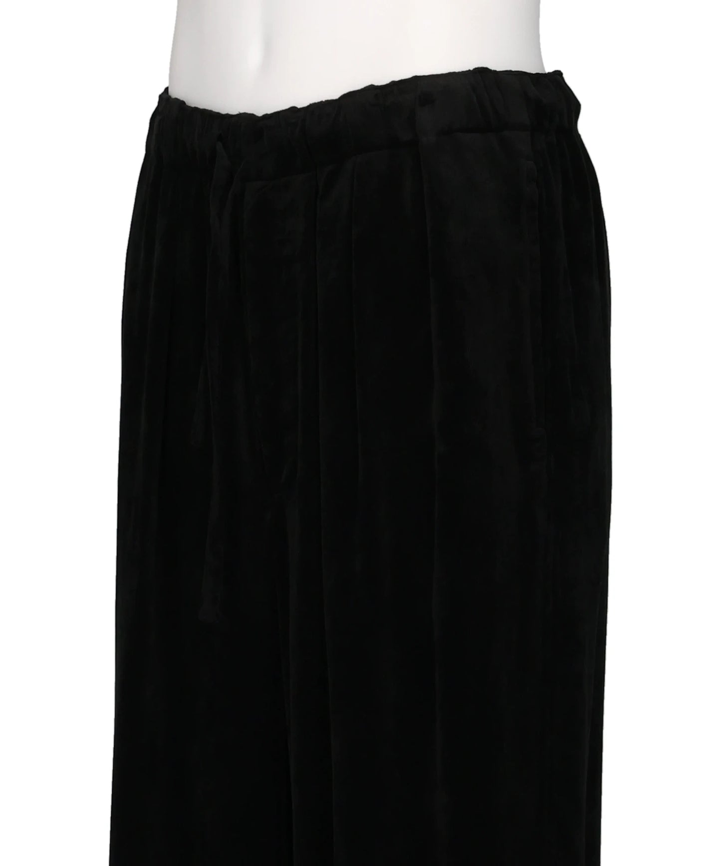 RAYON CORDUROY 1PLEATED EASY PANTS