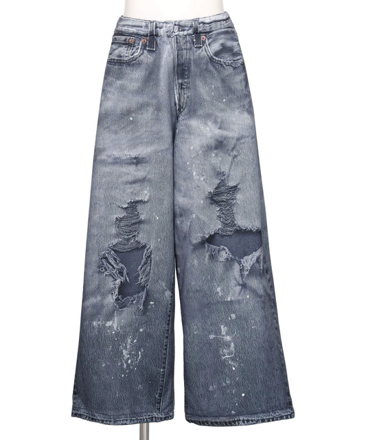 トーキングアバウトアブストラクション フェイクレイヤード カーゴパンツ リネン トーキング アバウト ジ アブストラクション TALKING ABOUT THE