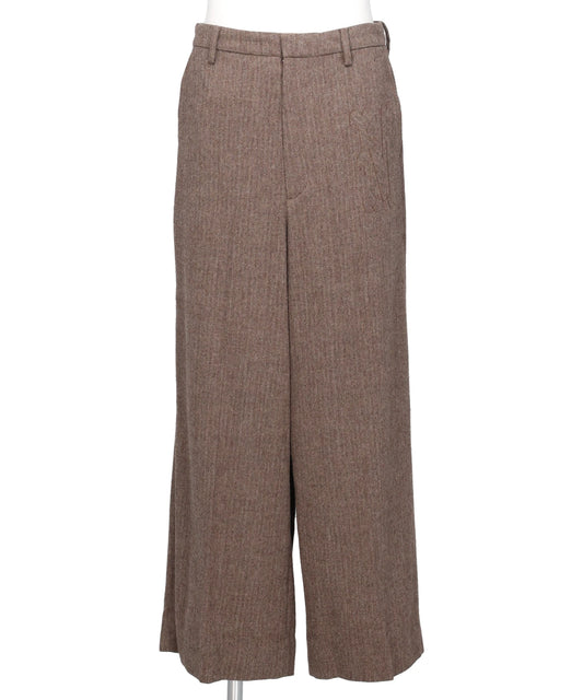 INITIAL WIDE TROUSERS