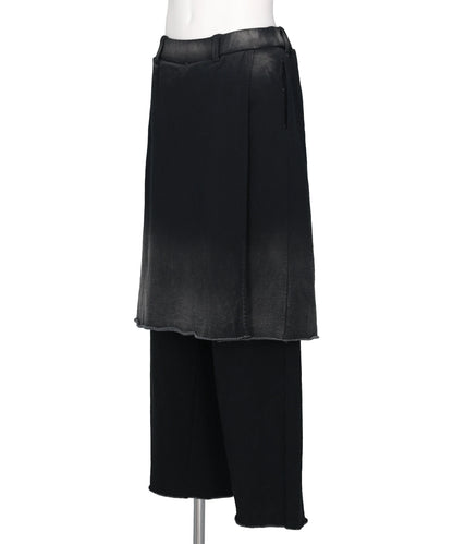 DISTRESSED DOCKING STYLE SWEAT PANTS