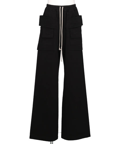 CREATCH WIDE CARGO DRAWSTRING - BLACK