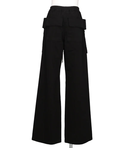 CREATCH WIDE CARGO DRAWSTRING - BLACK