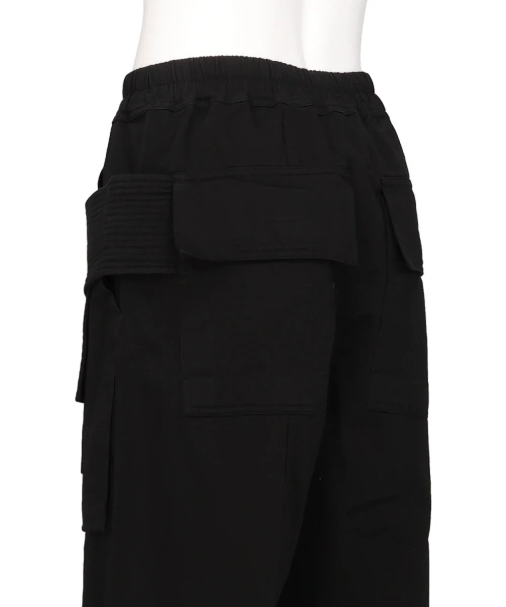 CREATCH WIDE CARGO DRAWSTRING - BLACK