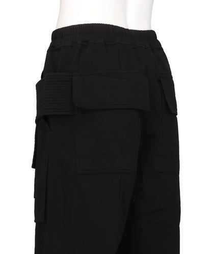 CREATCH WIDE CARGO DRAWSTRING - BLACK