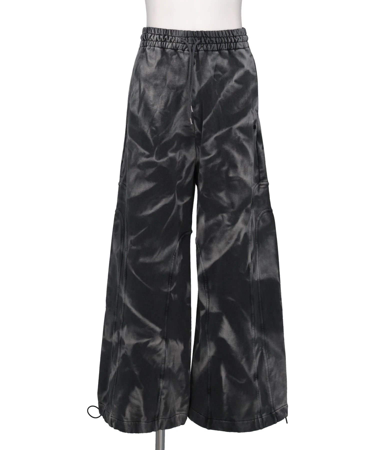 AVAVAV(アヴァヴァヴ)TRACK PANTS SPRAYED BLACK/GREY