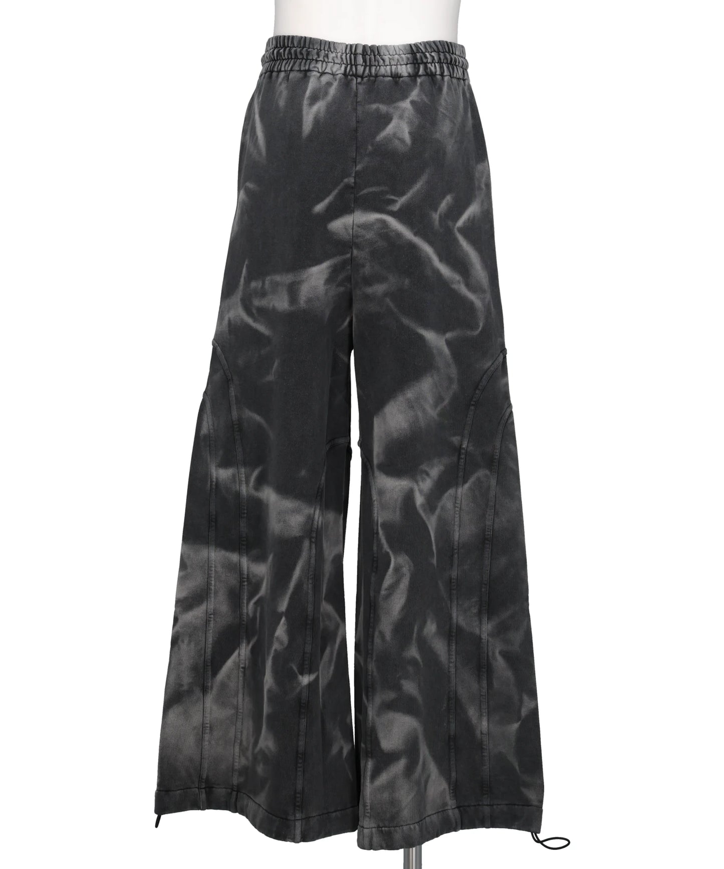 TRACK PANTS SPRAYED BLACK/GREY