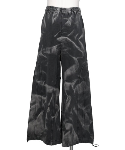 TRACK PANTS SPRAYED BLACK/GREY