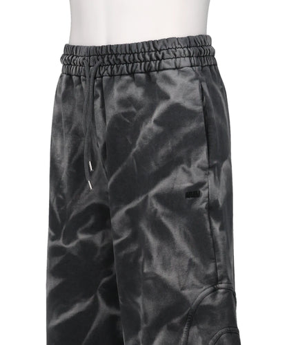 TRACK PANTS SPRAYED BLACK/GREY