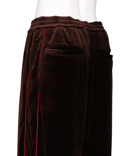 BUGGY VELVET TRACK TROUSER