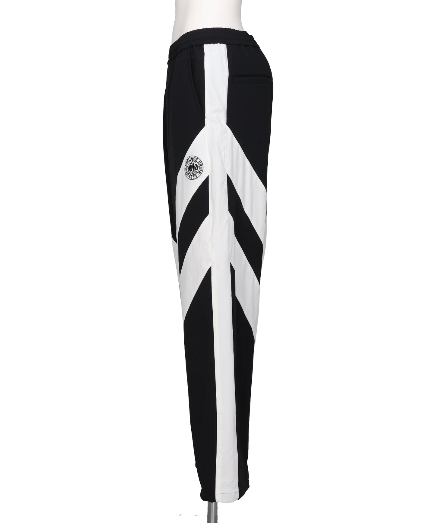 CHEVRON PUFFER NYLON TROUSER