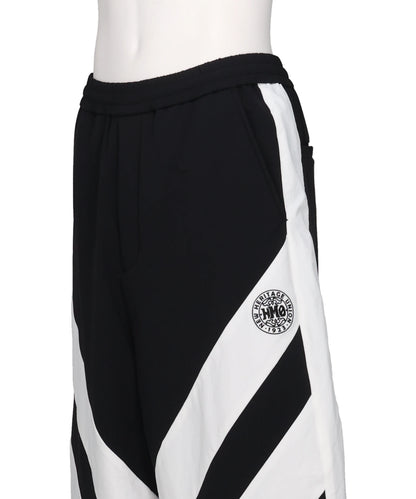 CHEVRON PUFFER NYLON TROUSER