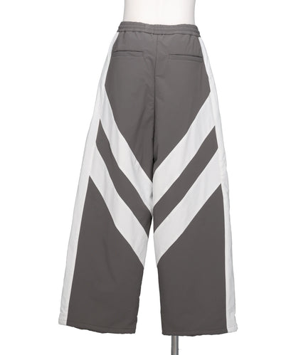 CHEVRON PUFFER NYLON TROUSER