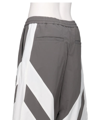 CHEVRON PUFFER NYLON TROUSER