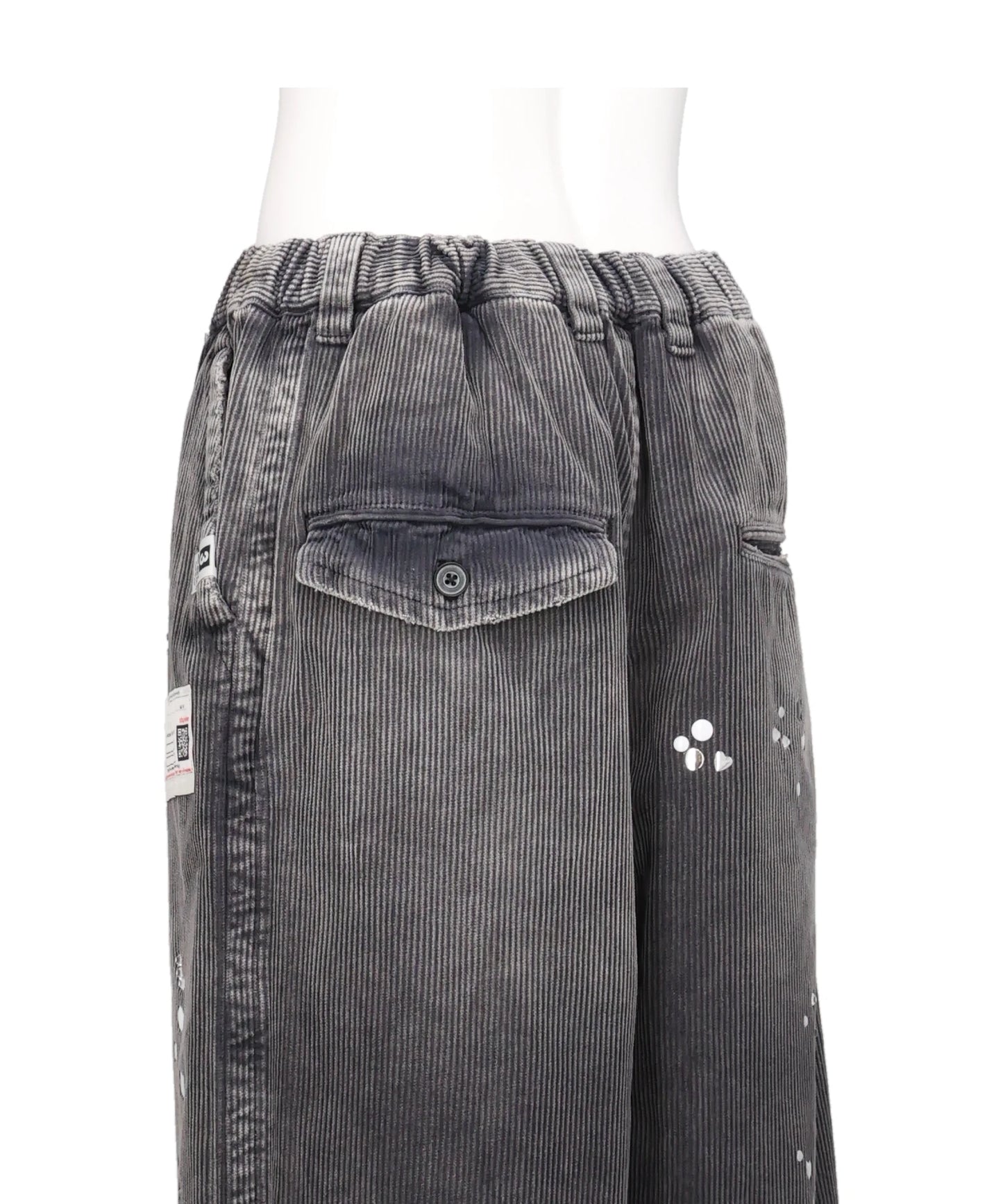 EMBELLISHED CORDUROY TROUSERS