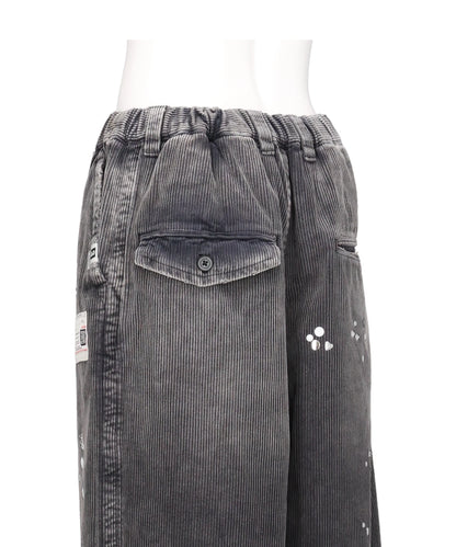 EMBELLISHED CORDUROY TROUSERS