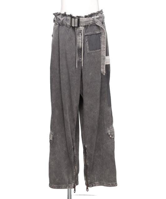 Maison MIHARA YASUHIRO(メゾンミハラヤスヒロ) DISTRESSED FLIGHT PANTS