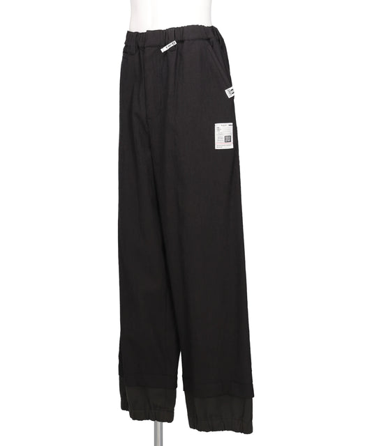 SLEEVE LAYERED TROUSERS
