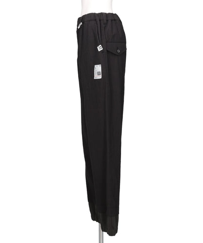 SLEEVE LAYERED TROUSERS