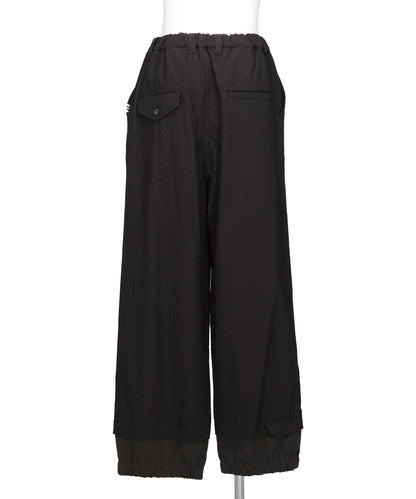 SLEEVE LAYERED TROUSERS