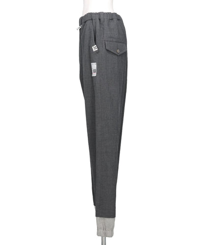 SLEEVE LAYERED TROUSERS