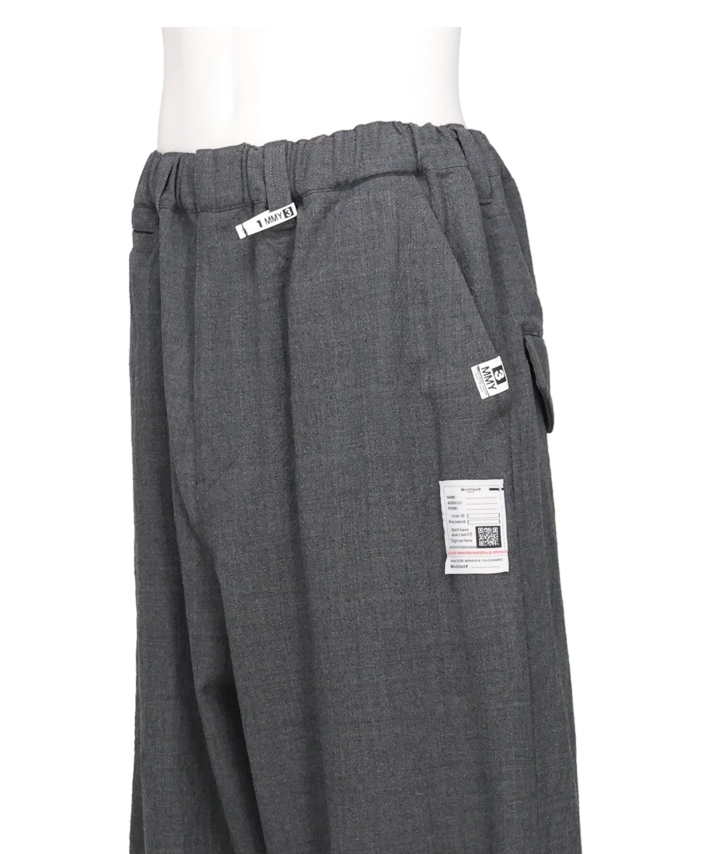 SLEEVE LAYERED TROUSERS