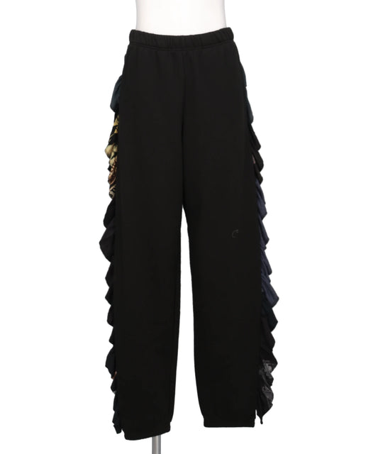 DISCOVERED(ディスカバード) NEWSED / BAND TEE FRILLS SWEAT PANTS