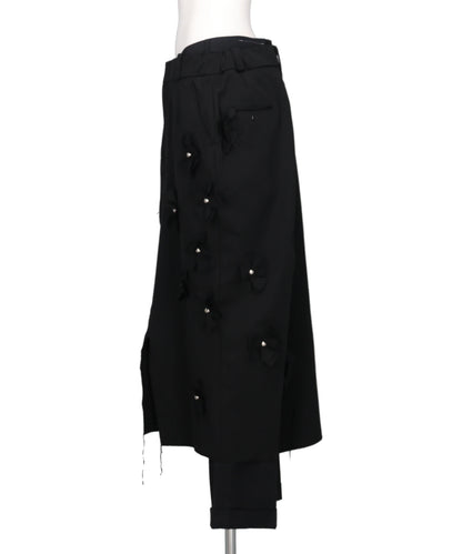 NEWSED / FLOWER RAP PANTS