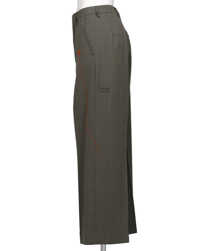 RED ANGEL WIDE TROUSERS