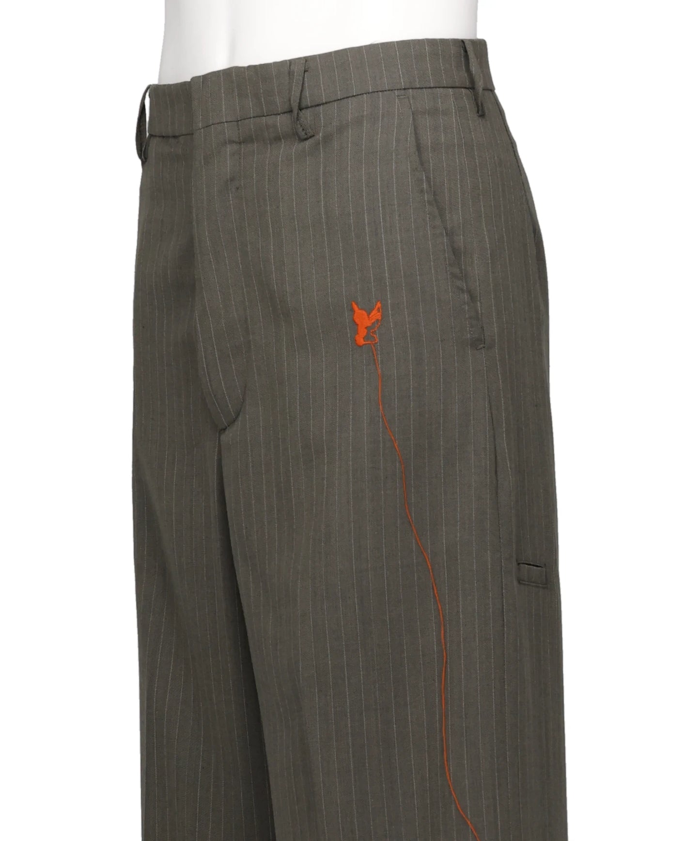 RED ANGEL WIDE TROUSERS