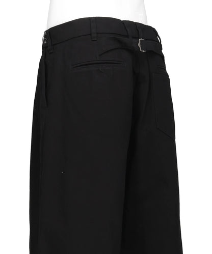 "D" VELT SUPER WIDE CHINO PANTS