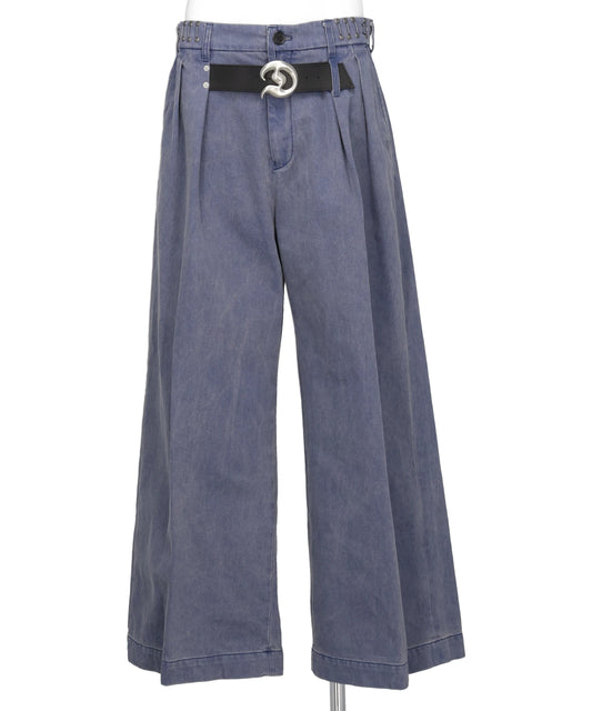 "D" VELT SUPER WIDE CHINO PANTS