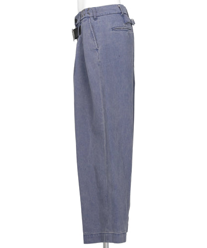 "D" VELT SUPER WIDE CHINO PANTS