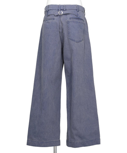"D" VELT SUPER WIDE CHINO PANTS