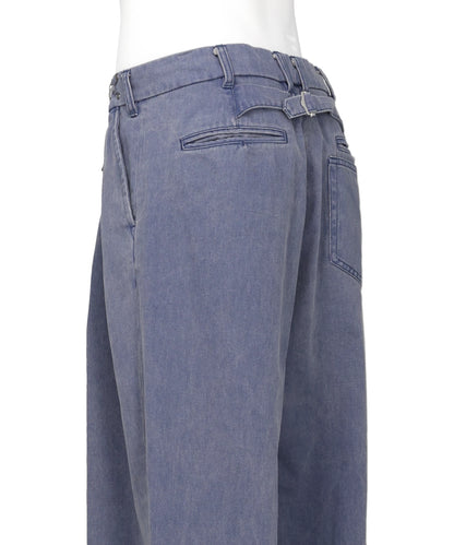 "D" VELT SUPER WIDE CHINO PANTS