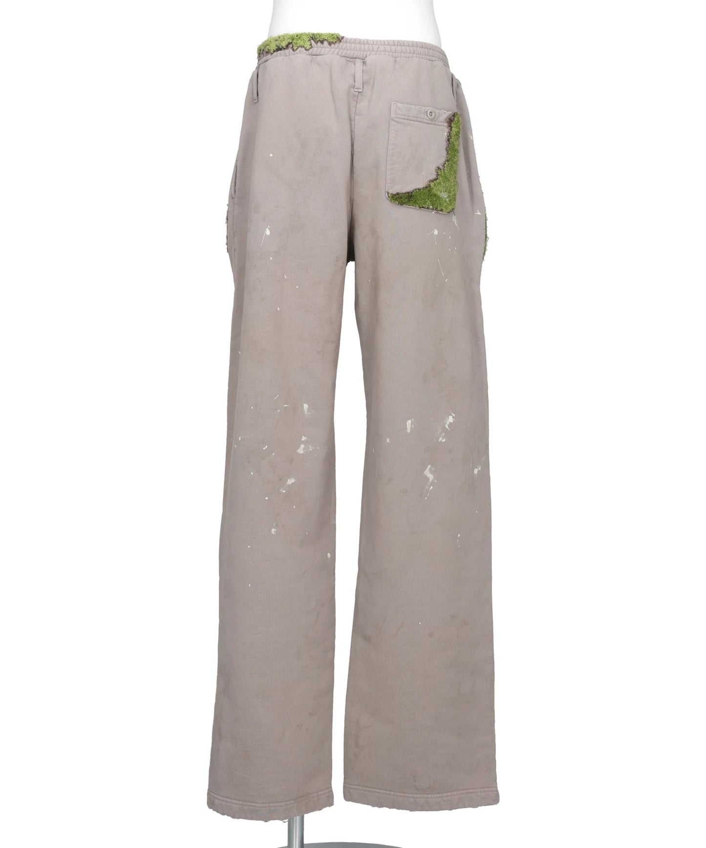 MOSS-GROWN EMBROIDERY SWEAT PANTS