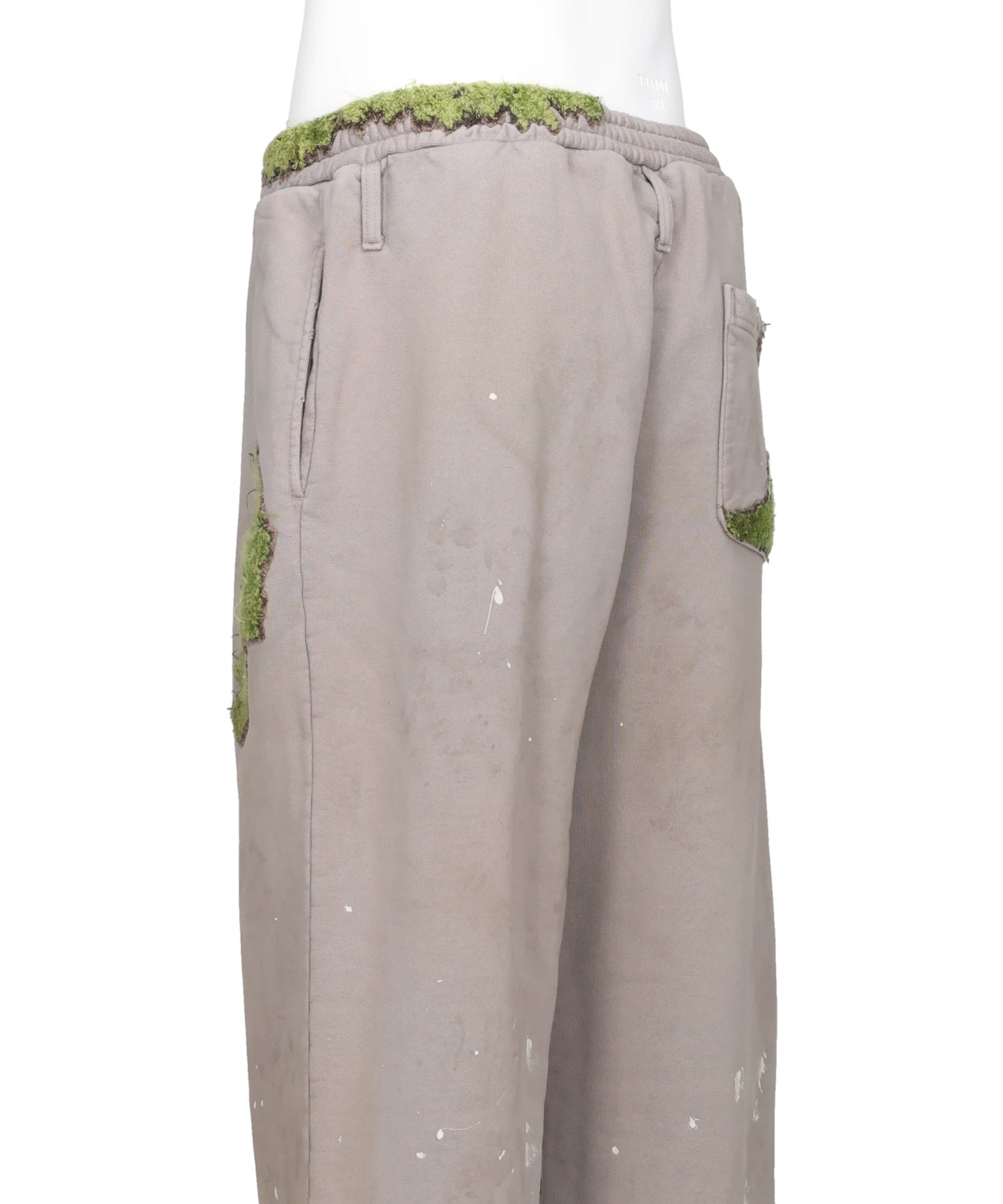 MOSS-GROWN EMBROIDERY SWEAT PANTS