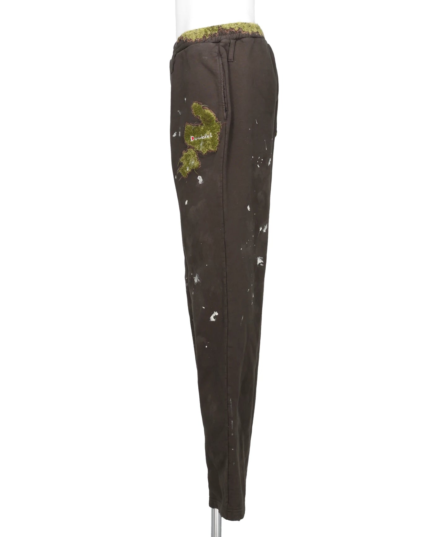 MOSS-GROWN EMBROIDERY SWEAT PANTS