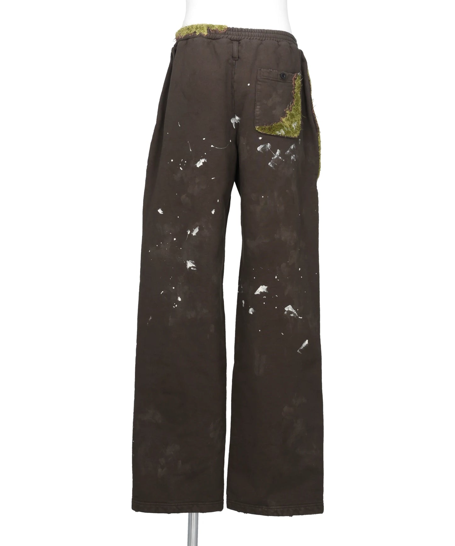 MOSS-GROWN EMBROIDERY SWEAT PANTS