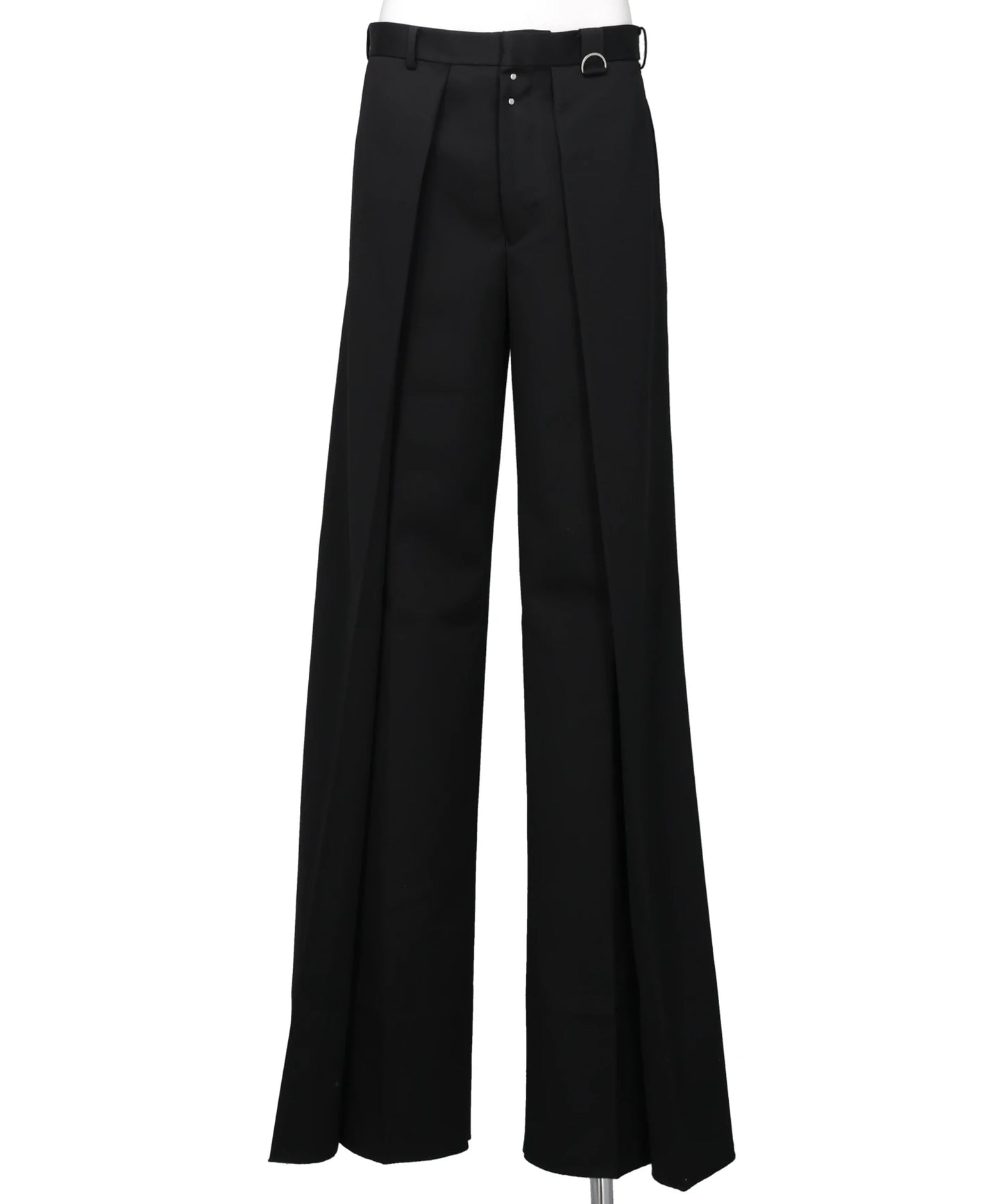 JOHN LAWRENCE SULLIVAN(ジョンローレンスサリバン) 2026SS WOOL GABARDINE TUCKED WIDE TROUSERS 2A007-0126-06