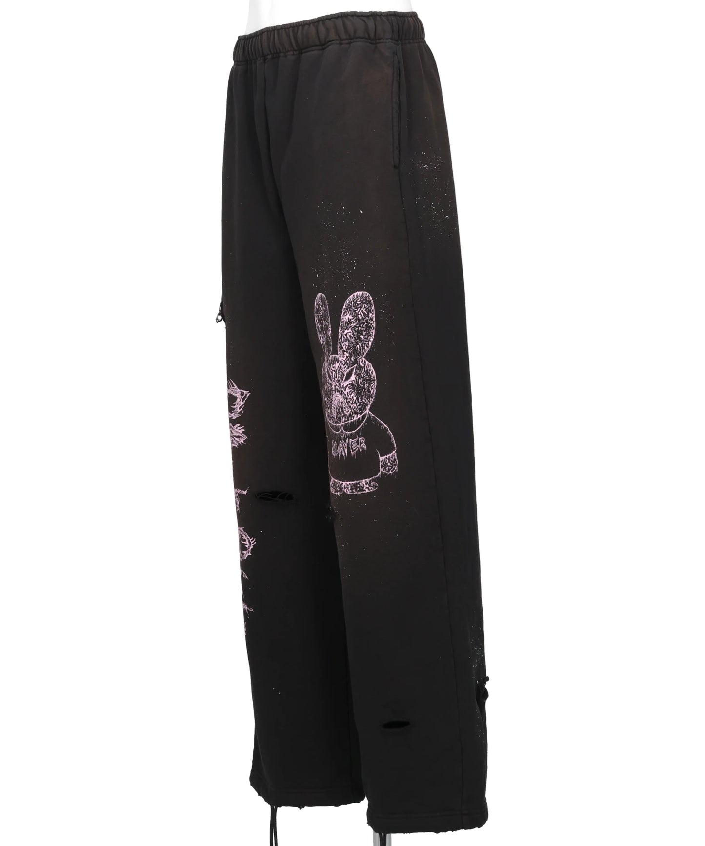 DESTROYED SWEAT PANTS