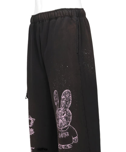 DESTROYED SWEAT PANTS