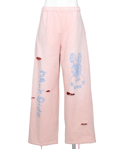 KIDILL(キディル) 2026SS DESTROYED SWEAT PANTS KL1079