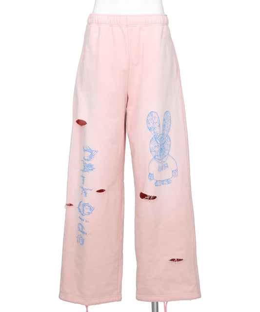 KIDILL(キディル) 2026SS DESTROYED SWEAT PANTS KL1079