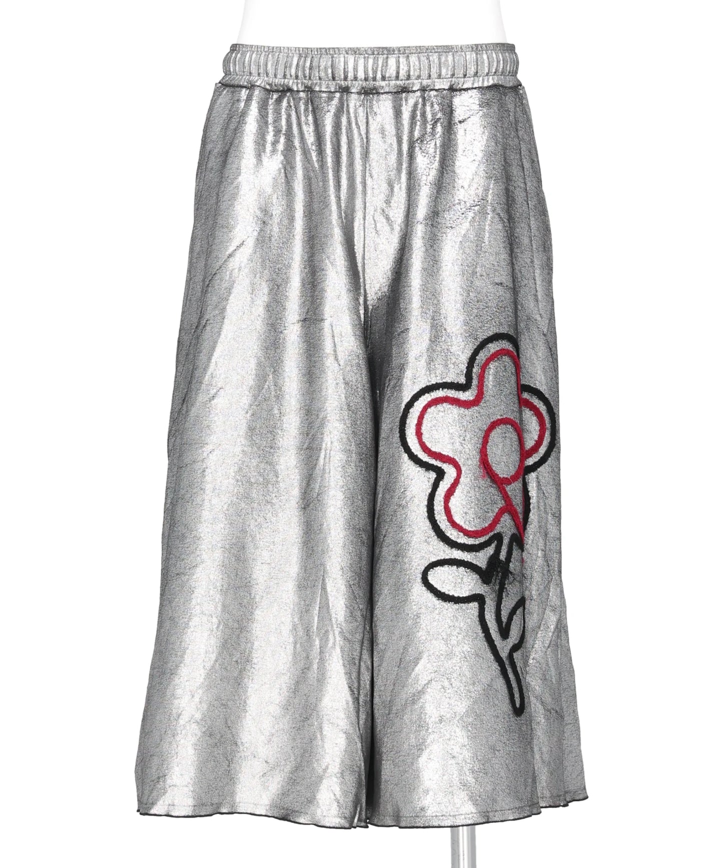 KIDILL(キディル) 2026SS FLOWER CORD EMBROIDERY VELOUR SHORT PANTS KL1082