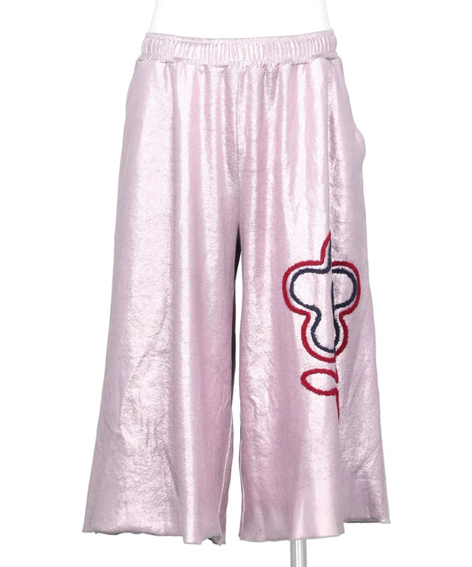 KIDILL(キディル) 2026SS FLOWER CORD EMBROIDERY VELOUR SHORT PANTS KL1082