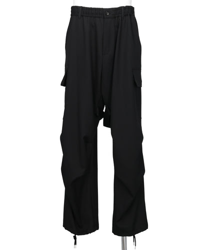 sulvam(サルバム) 2026SS GABARDINE CARGO BONDAGE PANTS MX-P02-100
